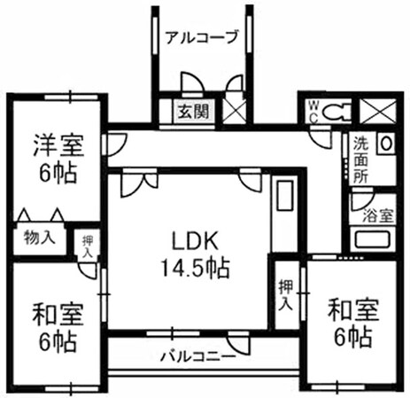 グランド・メゾン・エッチェルの物件間取画像